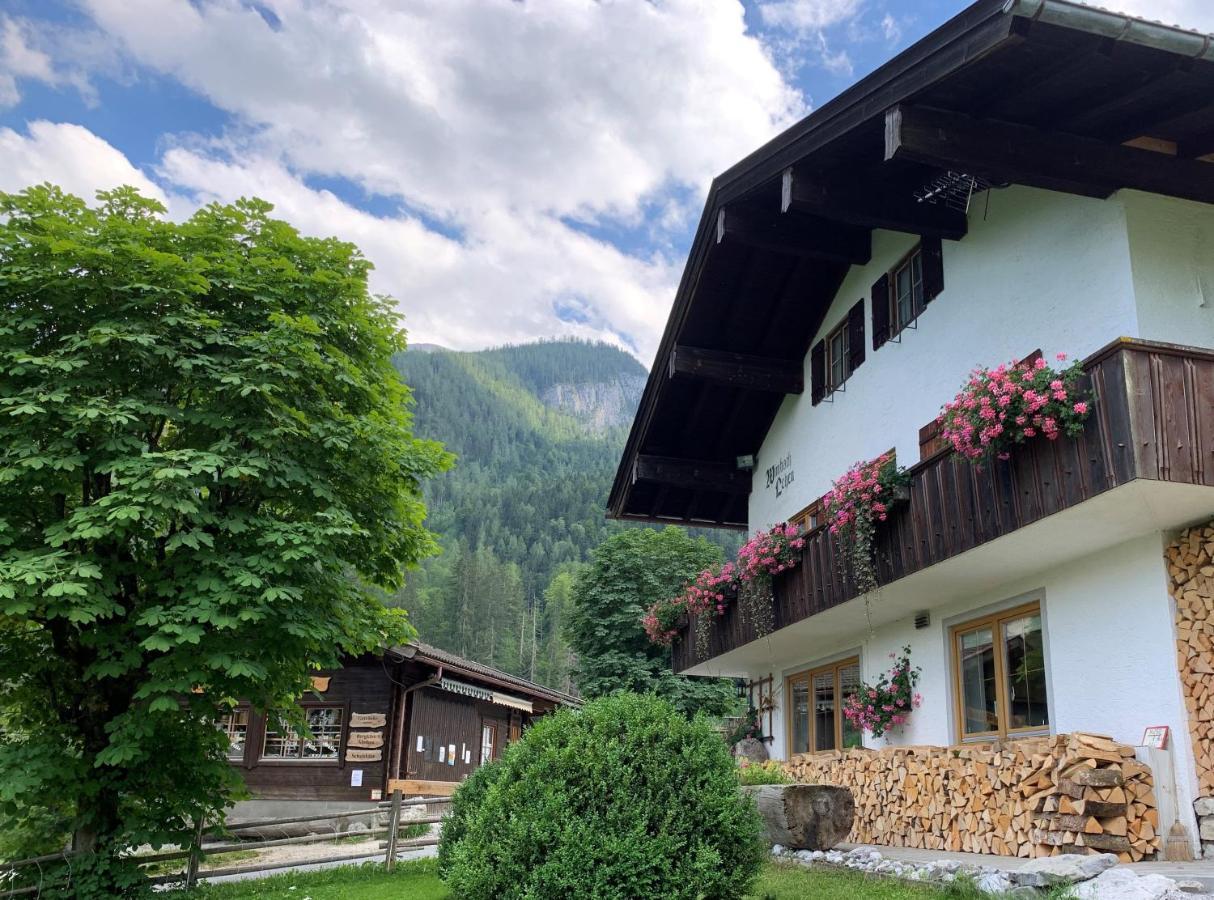Wimbachlehen Daire Ramsau bei Berchtesgaden Dış mekan fotoğraf
